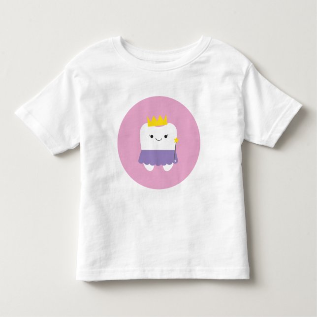 Camiseta Infantil Fada dos dentes Princesa (Frente)
