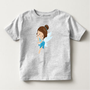 Camiseta Infantil Fada Fácil, Fada Mágica, Fada Florestal, Cabelo Ca