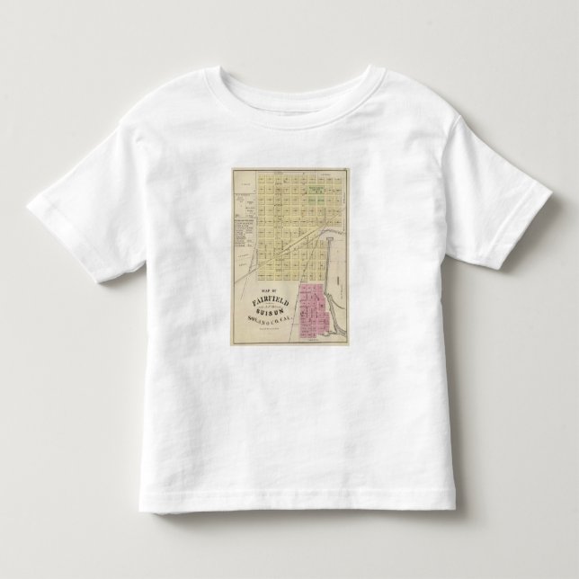 Camiseta Infantil Fairfield, Suisun (Frente)