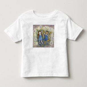 Camiseta Infantil Fairies Diversão Crianças Fantasia Art Personali