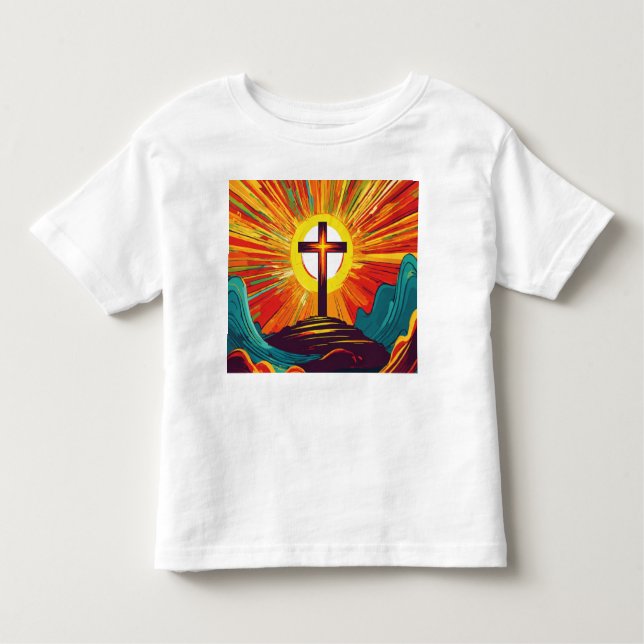 Camiseta Infantil "Faith Unwavering" "Guardião da Alma" (Frente)