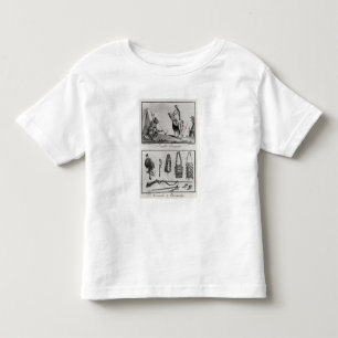 Camiseta Infantil Família, braços e ornamento Iroquois