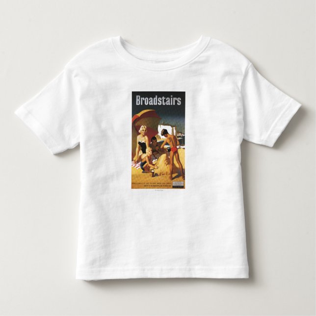 Camiseta Infantil Família britânica do sul das estradas de ferro na (Frente)