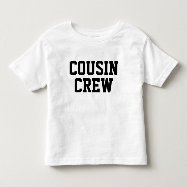 Camiseta Infantil Família de Combinação de Tripulação Personalizada  (Frente)