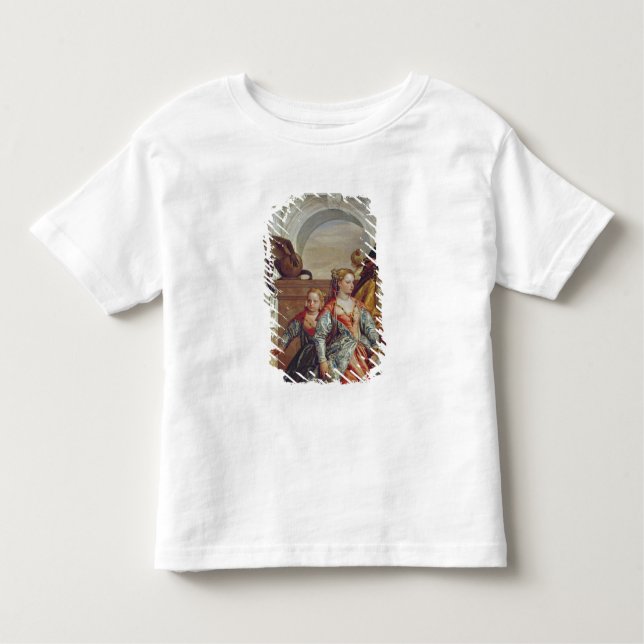Camiseta Infantil Família de Darius antes de Alexander o excelente (Frente)