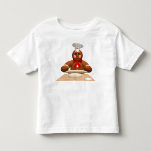 Camiseta Infantil Família do pão-de-espécie: Padeiro pequeno