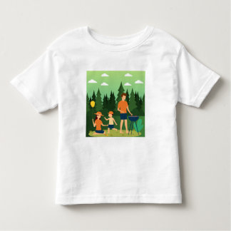 CAMISETA INFANTIL FAMÍLIA PICNIC