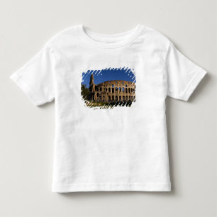 Camiseta Infantil Famous Colosseum in Roma Italy Landmark 2