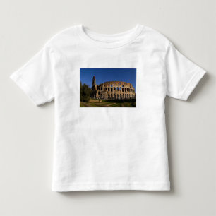 Camiseta Infantil Famous Colosseum in Roma Italy Landmark 2