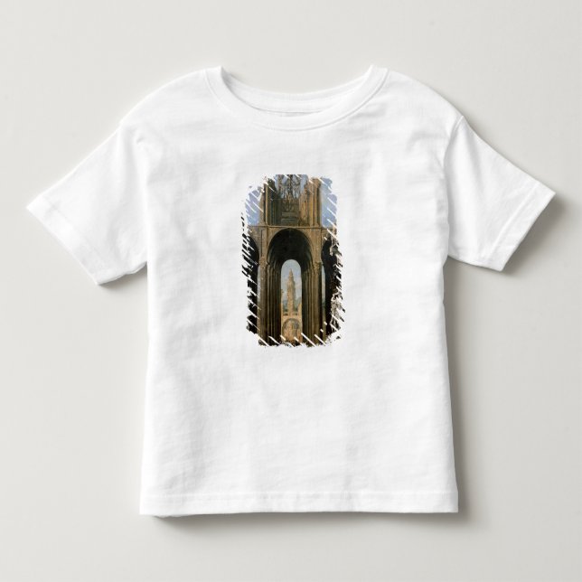 Camiseta Infantil Fantasia arquitectónica (Frente)