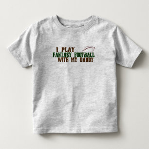 Camiseta Infantil Fantasia do jogo footbal com pai