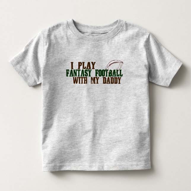 Camiseta Infantil Fantasia do jogo footbal com pai (Frente)