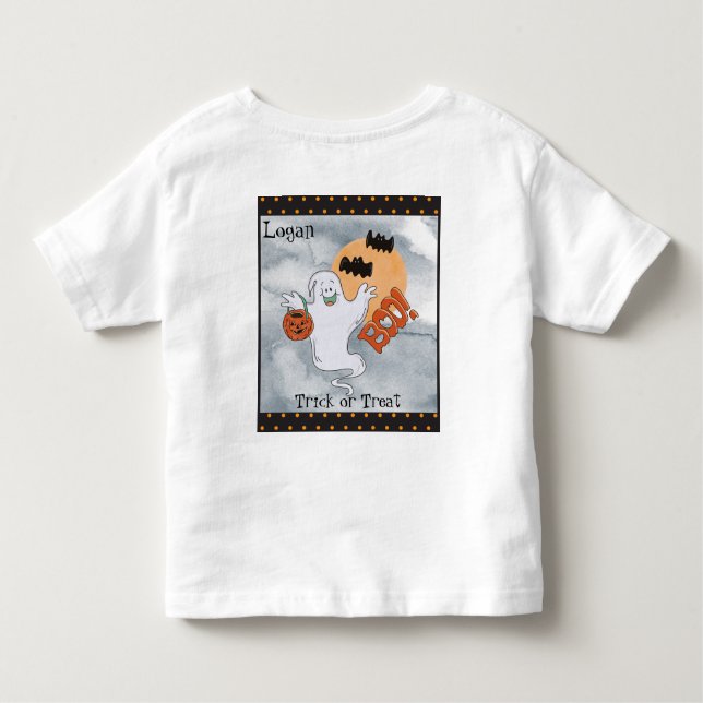 CAMISETA INFANTIL FILHO HALLOWEEN FANTASMA