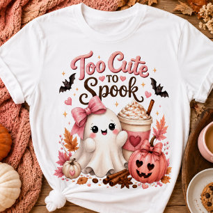 Camiseta Infantil Fantasma Bonito Temporada das Ab