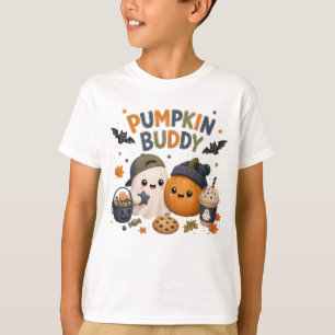 Camiseta Infantil Fantasma Bonito Temporada das Ab