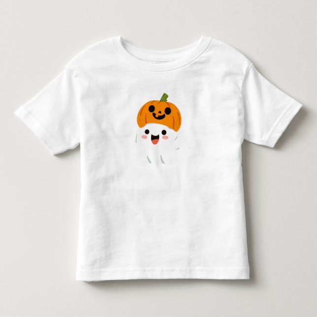 Camiseta Infantil Fantasmas fofos (Frente)