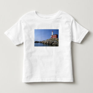 Camiseta Infantil Farol de Fisgard no Fort Rodd Hill