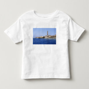 Camiseta Infantil Farol nas Ilhas Brother, Mar Vermelho, Egito