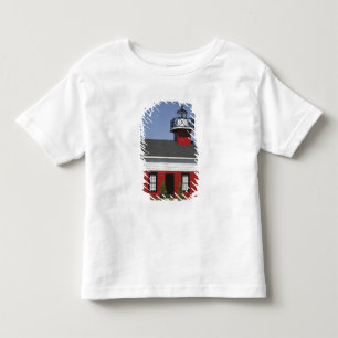 Camiseta Infantil Farol realocado na costa em Douglas perto
