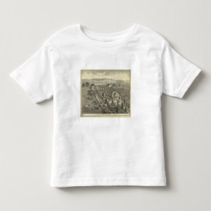 Camiseta Infantil Fazenda da avenida do Evergreen