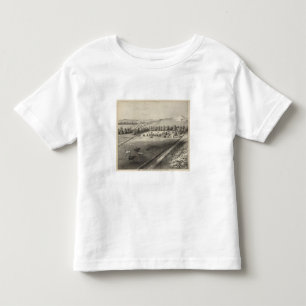 Camiseta Infantil Fazenda de Benton, perto de Onaga, Kansas