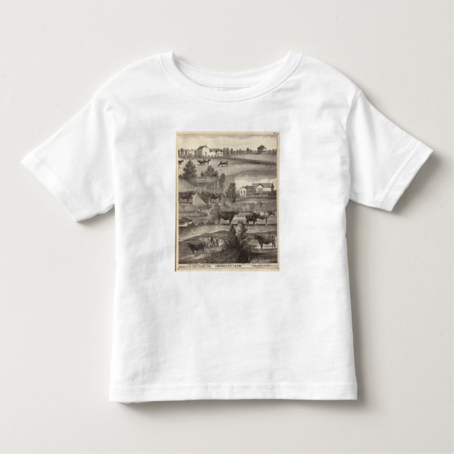 Camiseta Infantil Fazenda de Cranmoor, Toms River, NJ (Frente)