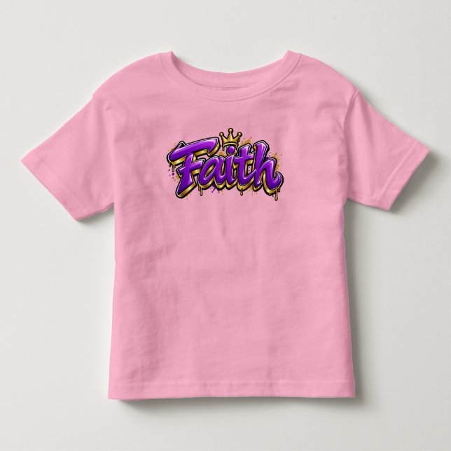 Camiseta Infantil Fé  (Frente)