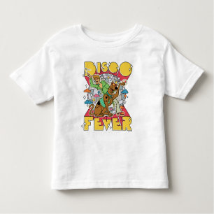 Camiseta Infantil Febre Disco com Scooby e Shaggy