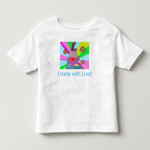 Camiseta Infantil Feito com Amor