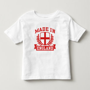 Camiseta Infantil Feito em Inglaterra