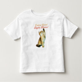 Camiseta Infantil Felino Bem Direito Mede Gato Engraçado Cotação Got