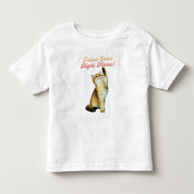 Camiseta Infantil Felino Bem Direito Mede Gato Engraçado Cotação Got (Frente)