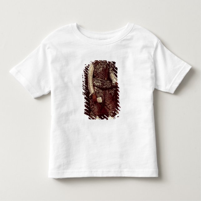 Camiseta Infantil Felipe IV da Espanha em Brown e Silver (Frente)