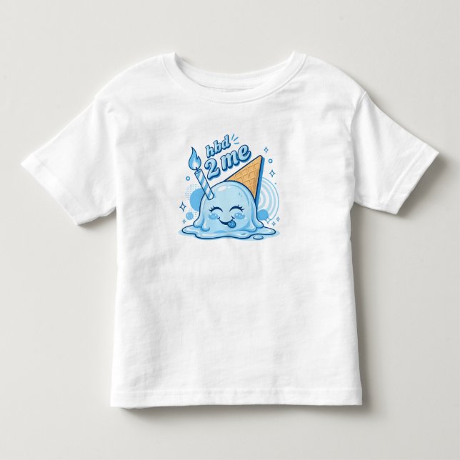 Camiseta Infantil Feliz Aniversário (Frente)