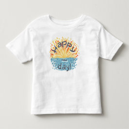 Camiseta Infantil Feliz Ano Novo!