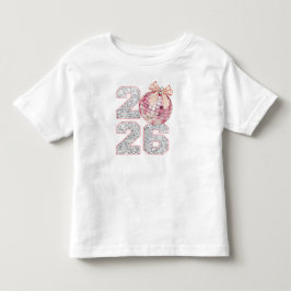Camiseta Infantil Feliz Ano Novo 2026