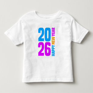 Camiseta Infantil Feliz ano novo 2026-34568