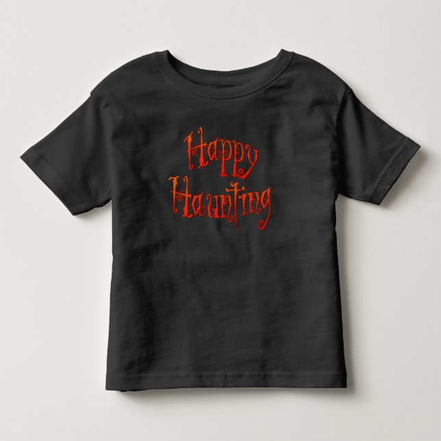 Camiseta Infantil Feliz assombro (Frente)