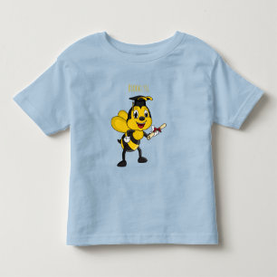 Camiseta Infantil Feliz desenho animado