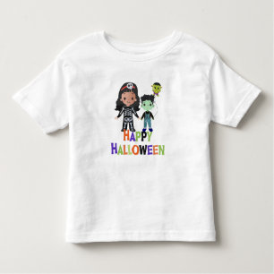 Camiseta Infantil Feliz Dia das Bruxas