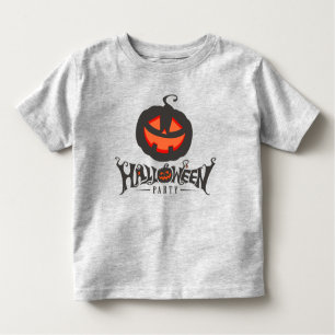 Camiseta Infantil Feliz Dia das Bruxas do Horror Pumpkin