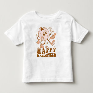 Camiseta Infantil Feliz Dia das Bruxas  Pumpkin da Bolinhas