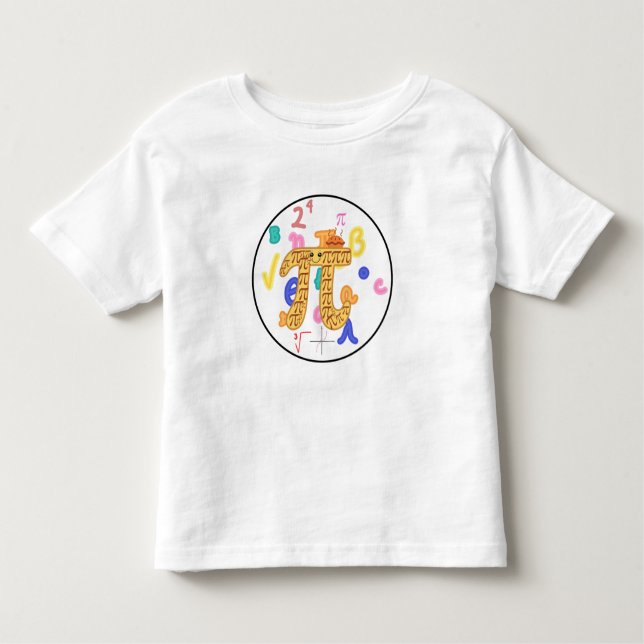Camiseta Infantil Feliz Dia do Pi (Frente)