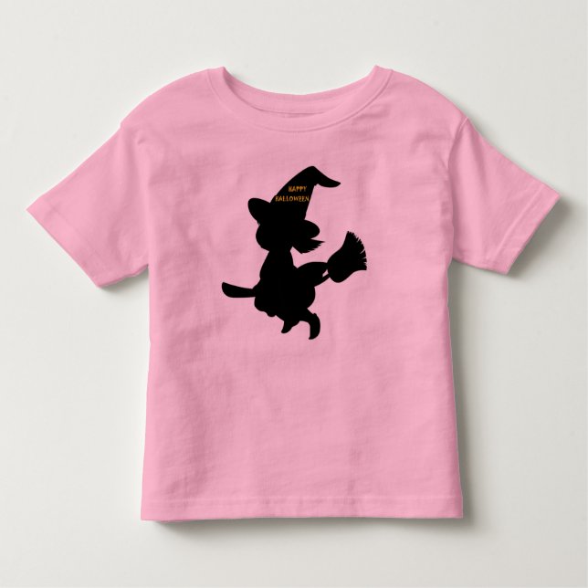 CAMISETA INFANTIL "FELIZ HALLOWEEN" PEQUENA BRINCADEIRA (Frente)