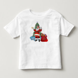 Camiseta Infantil Feliz Natal do papai noel