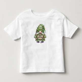Camiseta Infantil Feliz Natal Gronme em Luzes