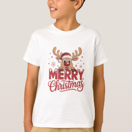 Camiseta infantil Feliz Natal Lindos Renegados