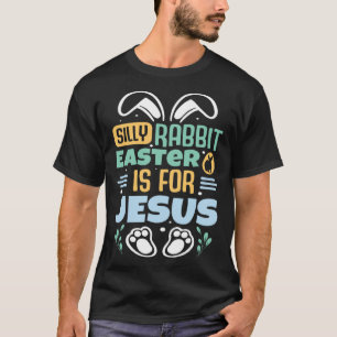 Camiseta infantil Feliz Páscoa para meninos e meni