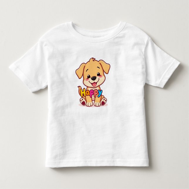 Camiseta Infantil Feliz Patife (Frente)