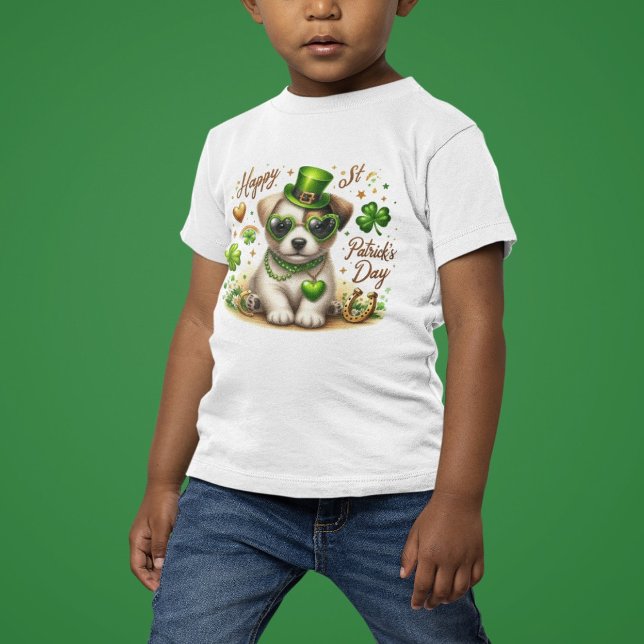 Camiseta Infantil Feliz Rua, dia de Patrick (Criador carregado)